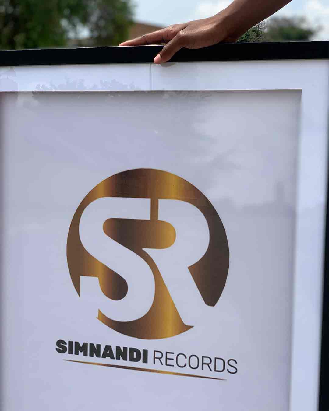 Simnandi Records and DJ Jaivane Plaques project photographed by Glass Plaque SA